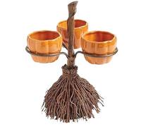 Holiday Treat Stand,Pumpkin Snack Bowl - Serving Tray for Pastries, Pies, Appetizers, and Holiday Treats, Halloween Home Party Supplies
