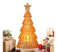 Holiday Trees - 2.28x2.28x4.41in Tree Tabletops, Festive Tree Decors, Christmas LED Decors For Indoors | LED Lights For Winter Celebration Home Living Room Bedroom Mantel Shelf Counter Fireplace