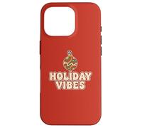 Holiday Vibes Ornament Christmas Season Retro Case for iPhone 16 Pro