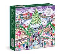 HOLIDAY VILLAGE MARKET 1000PC FOIL PUZZ by GALISON Non-book item Self Help
