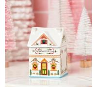Holiday Village Spice House Set, Mini Gingerbread Village Sets, Festive Spice Village Houses for Kitchen Countertop, Coffee Bar and Wax Warmer Decor