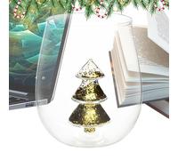Holiday Wine Glasses Set Christmas Tree Decorative Table Centerpieces Elegant Shape Spill Proof Design Home Bar Restaurant Office Living Room Wedding Party Celebrate
