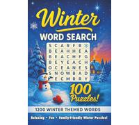 Holiday Word Search Fun: 100 Festive Puzzles to Brighten Your Winter Season: Relax and unwind with cheerful winter-themed crosswords for cozy nights ... Word Search Puzzle Books for Kids & Families)