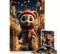Holiday Zoo Pixels 1000 Piece Jigsaws for Teenagers Calm Daily Accurate Cut Joyful Challenge (38x26cm)