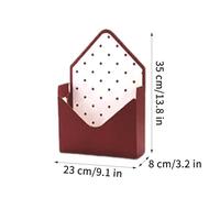 HolidayGift Floral Container - Florist Bouquet Folding Box for Roses with Waterproof Coating | Premium Heavyweight Paper with Elegant Gold Trim, Luxury HolidayGift Container, multi