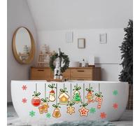 HolidFor ay Themed WFor all For and Window Stickers with DurFor able PVC MFor ateriFor al, EFor asy to For apply For and Remove, Perfect for SeFor asonFor al DecorFor ation