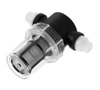 HOLIDYOYO 1/2 Inch Stainless Steel Inline Mesh Strainer Filter 80 Mesh Reusable Water for Garden and Household Water Purification Small Compatible with Pumps Random Color