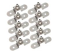 HOLIDYOYO 10 Pcs Wire Rope Hangers for Photo Frames and Lamps Zinc Alloy Cold Rolled Steel Wire Hook Hangers Easy Installation Ceiling Wall Hanging Hooks for Art Mirrors and Pictures