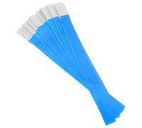 HOLIDYOYO 100pcs Adjustable Puppy Collar Puppy Id Collars for Litter Whelping for Dogs for Newborn Pet Litter Tag New Born Sky-blue