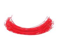 HOLIDYOYO 100pcs Insulated Circuit Wire for Physics Lab Science Experiments Red Battery Connection Cable Compact for Easy Handling and Student Projects