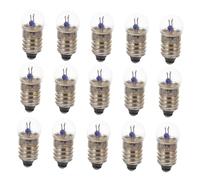 HOLIDYOYO 100pcs Miniature Screw Light Bulbs for Classroom Circuit Kits Model Train Incandescent Filament Bulbs Replacement for Stem Science Experiments