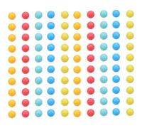 HOLIDYOYO 100PCS Plastic Counting Balls for Math Learning Beads for Accurate Counting Probability Teaching Educational Games Classroom Activities