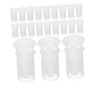 HOLIDYOYO 100PCS Plastic Pet Squeakers with Whistle Sound Effect Easy to Install Replacement Noise Makers for Squeaky Dog Cat and DIY Crafts Interactive Inserts