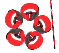 HOLIDYOYO 10pcs Adjustable Nylon Poultry Collars Anti-noise Neck Belts for Roosters Flexible Crowing Straps to Stop Screaming and Prevent Disturbance