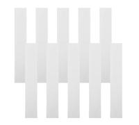 HOLIDYOYO 10pcs Bike Frame Protection Tape with Sharp Angle Design, Plastic Chain Sleeve Protector Wrap, E-bike Chain Cover for Road and Mountain Cycling Accessories