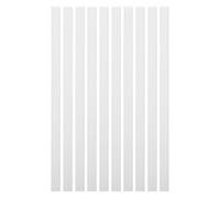 HOLIDYOYO 10pcs Bread Knife Protector Sleeve, Kitchen Knife Blade Safety Sheath, Handy Storage Guard for Kitchen Drawer Organization White