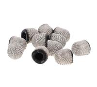 HOLIDYOYO 10pcs Capacitive Stylus Pen Replacement Tips with Conductive Mesh Fiber and Silver Wire for Control Compatible with Various Touch Devices Lightweight