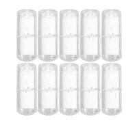 HOLIDYOYO 10pcs Cord Condenser for Blinds - Anti-Strangulation Pull Cord Safety Holders - Plastic Retainer End Clips - Easy to Install & Removable for Window Curtains