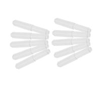 HOLIDYOYO 10pcs Health Toilet Paper Holder Paper Toilet Holder Replacement Rod Dispenser Rods Spindle Bathroom Tissue Roller Plastic White