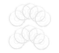 HOLIDYOYO 10pcs Plastic Bike Flywheel Spoke Guard Chainwheel Cover for Mountain Road Folding Bikes Travel-friendly Replacement Part Protecting Rear Spokes and Sprockets