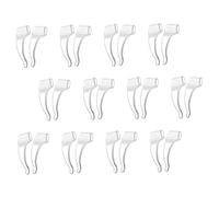 HOLIDYOYO 12 Pairs Transparent Soft Silicone Glasses Ear Hooks Non Slip Eyeglasses Retainers Comfortable Skid Ear Grips for Reading Glasses Sunglasses