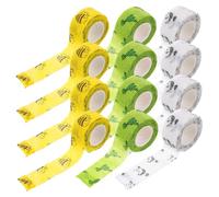 HOLIDYOYO 12 Rolls Finger Tape Self Wrap Athletic Elastic Bandage with Stretch Retention for Sports Protection Skin Friendly Comfortable Wrap for Athletes Hiking Camping and Manual Work