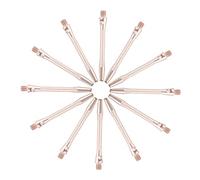 HOLIDYOYO 12Pcs Aluminum Dart Shafts Lightweight Dart Rods Stems Replacement Game Supplies with Knurled Grip for Stable Throwing and Improved Accuracy