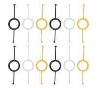 HOLIDYOYO 12PCS Billiard Training Tools: Pool Table Aiming Trainer - Professional Cue Shot Training Aids for Learning How to Shoot Billiards