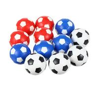 HOLIDYOYO 12pcs Table Football Balls Plastic Foosball Replacement for Standard Tabletop Soccer Games Practical Portable Accessories for Family and Friends Gift
