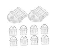 HOLIDYOYO 12pcs Transparent Type C Port Plugs PVC Protective Charging Port Covers Mobile Phone Dustproof Sleeves Easy to Insert and Remove Guard Against Grime and Liquid Ingress