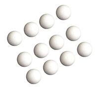 HOLIDYOYO 15pcs 8cm White Foam Balls Solid Sphere Ball Modeling Craft Solid Ball Round Spheres Planet Polystyrene Balls for DIY Arts Crafts, School Projects
