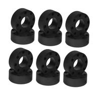 HOLIDYOYO 16pcs Rubber Foosball Bumpers for Table Soccer Machine Replacement Table Football Accessories Rod Impact Protection for Home and Office Use