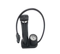 HOLIDYOYO 1PC Mini Portable High Pump with Barometer Durable Tire Inflator for Bikes Multi Purpose Foot Pump for Home Use Black
