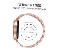 HOLIDYOYO 1PC Rhinestone Inlaid Smartwatch Strap for Elegant Replacement Band Watch Band Compatible with Various Models Stylish and Comfortable Design for Casual and Formal Attire