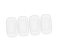 HOLIDYOYO 2 Pairs Push-in Silicone Eyeglass Nose Pads Soft Anti-slip Air Chamber Cushions for Glasses and Sunglasses Ergonomic Small Replacement Nosepieces Comfortable Fit