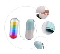HOLIDYOYO 2 Pieces Weekly Day Pill Organizer Case with Sealing Storage Compartments with Isolation Layers Material Date Marked for Travel and Daily Medication Management