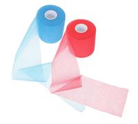 HOLIDYOYO 2 Rolls Breathable Athletic Wrap Tape Multi-Function Shock-Absorbing Joint Support for Sports Lightweight Portable Pre-wrap for Football Basketball Yoga Running Convenient