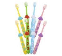 HOLIDYOYO 2 Sets Toothbrushes with Soft Bristles Manual Tooth Brush for Teeth Oral Handle Design for Easy Grip Growth-Friendly for Preschool to Preteen