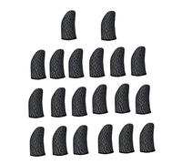 HOLIDYOYO 20 Pcs Breathable Mobile Game Finger Sleeves Sweat Nylon Touchscreen Gaming Gloves Lightweight Non Slip for Enhanced Grip and Comfort