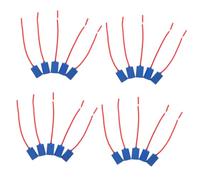 HOLIDYOYO 20pcs Ceramic Headlight Socket Pigtail Harness Adapter High Temperature Resistant Car Light Bulb Holder Retrofit Connector for Front Lamp Wiring