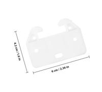 HOLIDYOYO 20pcs Crab-Shaped Plastic Drawer Guides Replacement Drawer Slides Repair Kits for Dressers Cabinets Wardrobes Large Stable Hooks