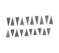 HOLIDYOYO 20pcs Hammer and Handle Wedges Practical Fixing and Reinforcement Kit Iron Wedges for Filling Handle Gaps Compatible with Hand Tools