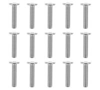 HOLIDYOYO 20Pcs M8*35 Full Thread Cat Tree Replacement Screws with Hex Socket Allen Key, Cat Climbing Stand Fastener Bolts for Scratching Post and Furniture Assembly