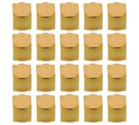 HOLIDYOYO 20pcs Normally Closed Dual Ball Roller Vibration Switch, Metal Ball Bearing Shake Sensor, Vibration Activated Tilt Sensor for Security Devices and Electronic Circuits