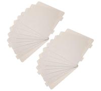 HOLIDYOYO 20Pcs Universal High Temperature Resistant Cuttable Mica Plates for Microwave Oven Replacement 108Mm X 99Mm Microwave Cover Sheets for Oven Parts and Repairs