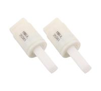 HOLIDYOYO 2pcs 24mm Counterclockwise Toilet Seat Lid Connectors Soft Close Dampers Quiet Slow Close Toilet Seat Buffers for Bathroom Repair and Installation