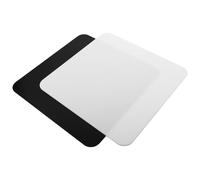 HOLIDYOYO 2pcs 30x30cm Acrylic Reflective Boards Light Diffuser Photography Background Set for Product, Jewelry, Food Shooting with White and Black Surfaces