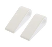 HOLIDYOYO 2pcs Adjustable Laptop Stand White Mini Radiator Support Riser for Desk Ergonomic Heightening Laptop Holder with Stable Slip Resistant Design for Heat Dissipation and Comfortable