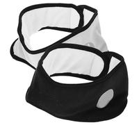 HOLIDYOYO 2pcs Adjustable Noise Insulation Sleep Mask with Ear Covers for Men and Women, Comfortable Cotton and Polyester Material for Longterm Use at Home in Noisy Environments