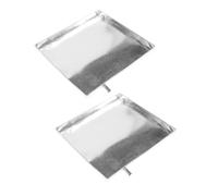 HOLIDYOYO 2pcs Air Conditioner Drain Pan Durable Square Water Drip Tray for Ac Units Easy Installation Compatible with Various Models Iron Material for Use
